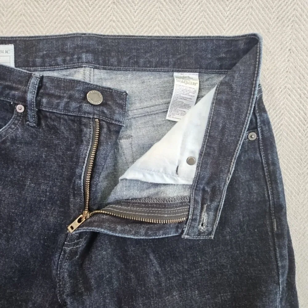 Banana Republic Jeans‎ Men's 31W 30L Dark Wash Straight Leg Classic Fit EUC LN